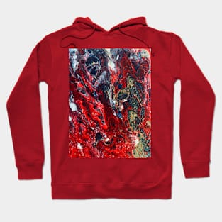 Passion acrylic pouring Hoodie